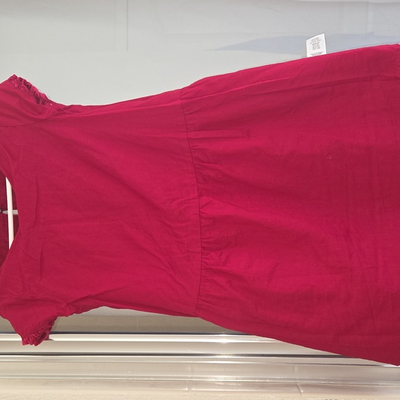 Tea Collection Kids Hot Pink Formal/ Casual Velvet Dress. - Picture 8 of 10